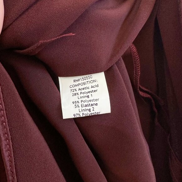 House of CB | Reva Satin Balcony Corset Midi Dress in Rasin Brown - Picture 7 of 10